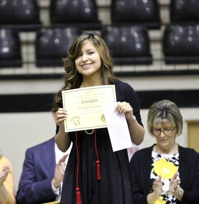 Image: Jessica Garcia is the first recipient of the Marty Haight Memorial Scholarship.