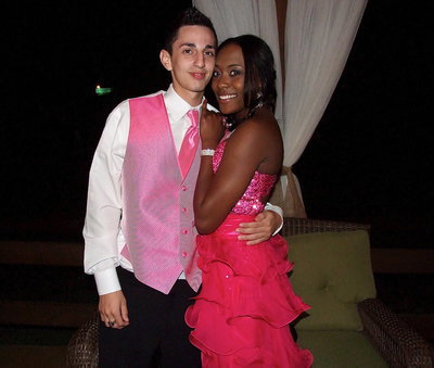 Image: Jack Hernandez and K’Breona Davis are ready to take on prom night in style.
