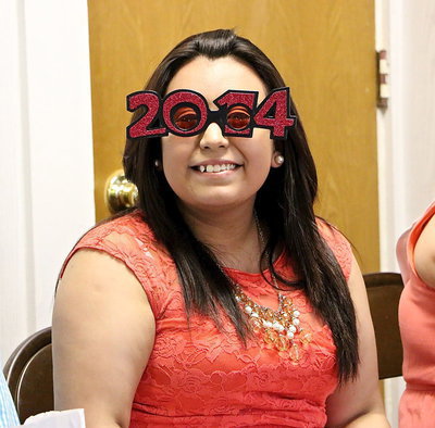 Image: Martha Salazar scored a pair of 2014 shades, nice!