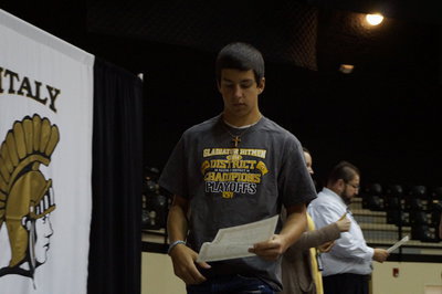 Image: Gary Escamilla was one of the students “Most Improved” in Science.