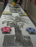 Image: The senior luau was sponsored by First Baptist Church of Italy.