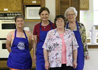 Image: Special thanks Central Baptist Church members Donna Goodwin, Karen Harrison, Karen Mathiowetz and Linda Erwin for preparing the graduation meal. The Class of 2014 is now full of hope…