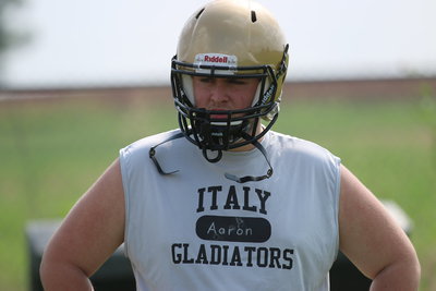 Image: Aaron Pittmon is ready to add manpower to Italy’s offensive line.