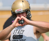 Image: Kyle Fortenberry loves being a part of Italy Gladiator Football.