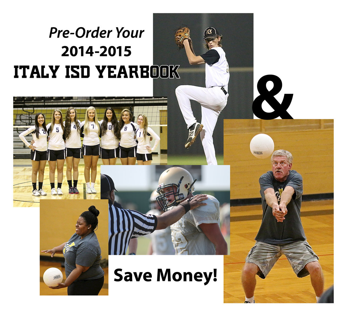 Image: The 2014-2015 Italy Yearbook will have ad space available for first-time Pre-K and Kindergarten students as well as for graduating Seniors. Purchase your yearbook early to receive money saving discounts!