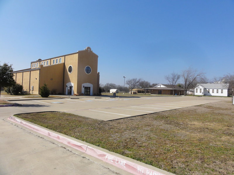 Image: Left to Right – Epiphany Church, Hall, and Original Church located at 434 South Ward Street in Italy, Texas where the the church will hosting its annual Fall Festival on Sunday, October 19, 2014 from 10:00 a.m to 7:30 p.m on the church grounds.