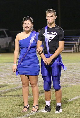 Image: Emily Garza and Robbie Johnson are proud to be 2014 Homecoming Queen and King nominees.