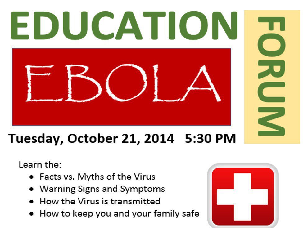 Image: TRINITY Nursing &amp; Rehabilitation of Italy, LP is hosting a free Educational seminar covering the the Ebola Virus on Tuesday, October 21, 2014, starting at 5:30 p.m. Joy Cogar, RN, TRINITY’s  Director of Nurses, will be giving the presentation.