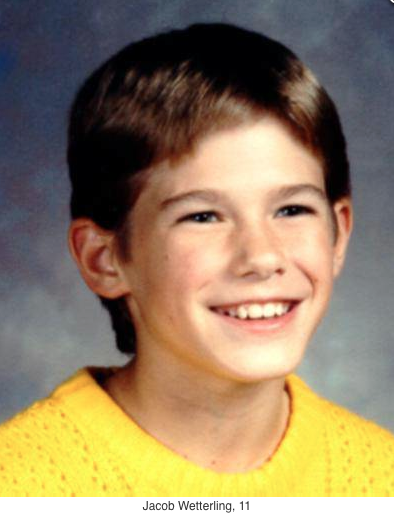 Image: 11 year old Jacob Wetterling was vanished without a trace on October 22, 1989 close to his home in St. Joseph, Minnesota.