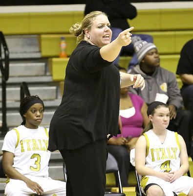 Image: Lady Gladiator head coach Melissa Fullmer is has guided her Lady Gladiators to a 10-3 start to the 2014-2015 season thanks to 50-34 home win over Axtell Tuesday night.