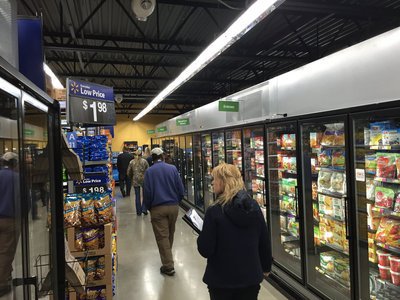 Image: Frozen food section