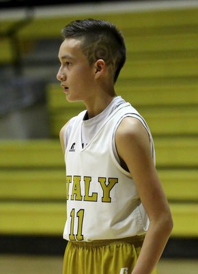 Image: Italy 7th grader Matthew Monreal(11) is sporting the do.