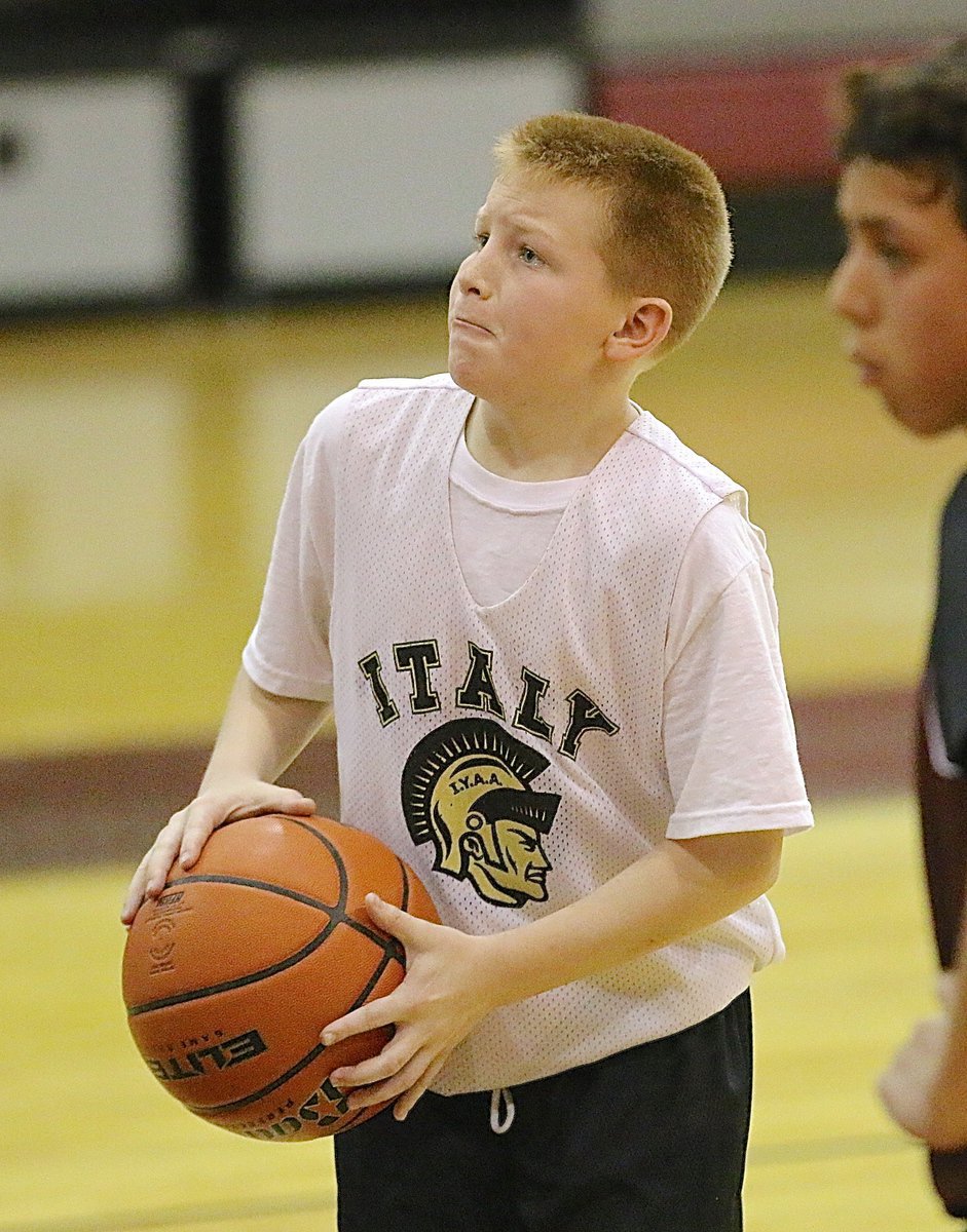 Image: Ty Cash(10) steps to the free throw line for a shot at an and-1.