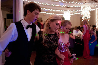 Image: Ty Windham, Madison Washington, and Hannah Washington having fun on the dance floor