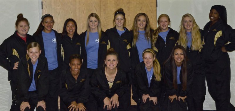 Image: Italy Lady Gladiators 2015 Cross-Country Team that competed in Regionals, Top Row L-R: Reagan Jones, April Lusk,  Marlen Hernandez, Brooke Deborde, Halee Turner, Jozie Perkins, Brycelen Richards, Hannah Washington, and Janae Robertson.
    Bottom Row L-R: Taylor Boyd, T’Keya Pace, Lillie Perry, Britney Chambers and Ashlyn Jacinto.