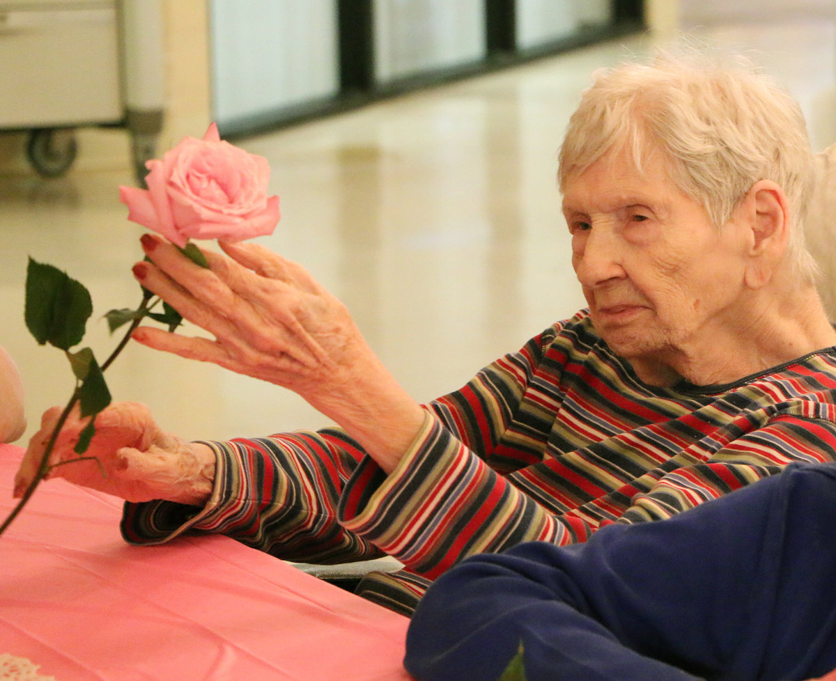 Image: A Mother’s Day rose just for her!