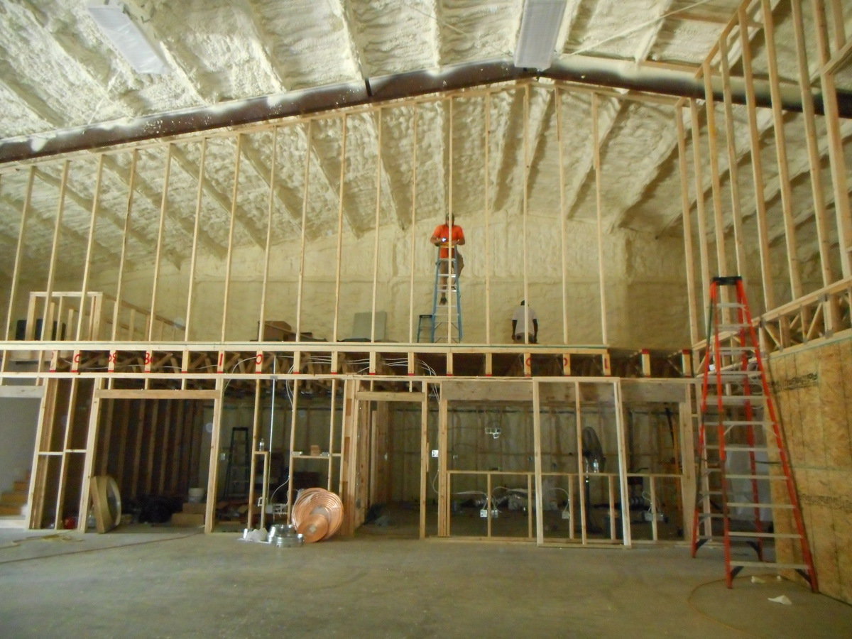 Image: TBM volunteer carpenter.