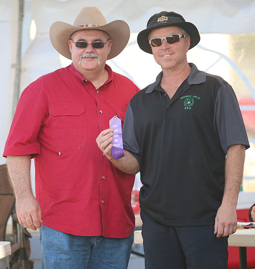 Image: Smokin’ Apple BBQ being represented during the awards’ presentation.