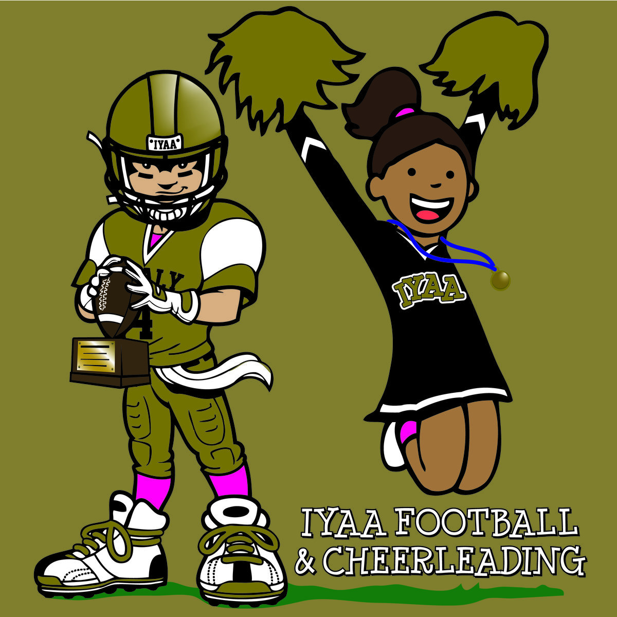 Image: It is official, IYAA Football and Cheerleading (Facebook) has launched a new website on IYAA (League Lineup) ! Parents can now conveniently register their child for football or cheerleading and pay online as well. First in-person Signup will be Saturday, June 3rd, from 10:00 a.m. – 12:00 p.m. at the Pavilion in downtown Italy.