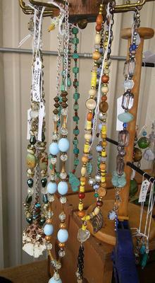 Image: More necklaces.